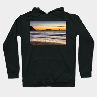 Worms Head, Rhossili Bay Hoodie